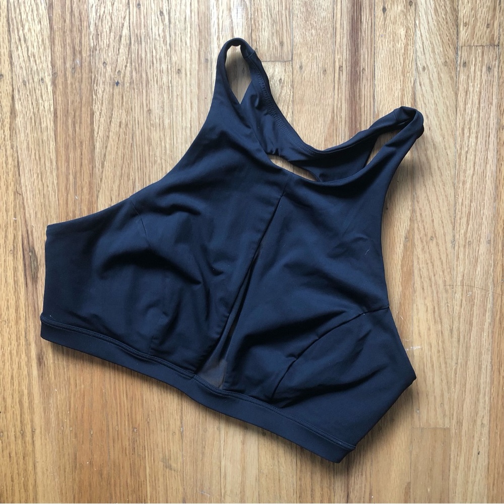 Lululemon lab high neck mesh insert bra 6
